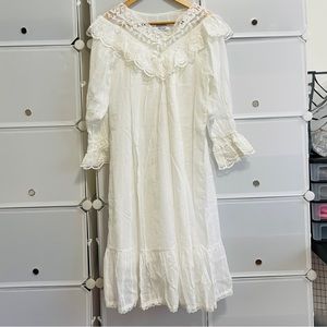 Victorian style night gown undergarment